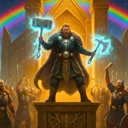 Ethereal Valhalla Fantasy. Передняя обложка. Нажмите, чтобы увеличить.