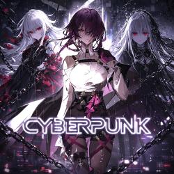 Cyberpunk - EP. Передняя обложка. Нажмите, чтобы увеличить.