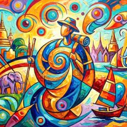 Siam Journey. Передняя обложка. Нажмите, чтобы увеличить.