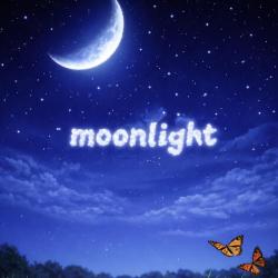 Moonlight - Single. Передняя обложка. Нажмите, чтобы увеличить.