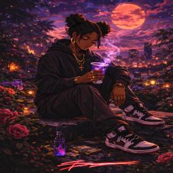 HER NOW feat. Katrell The Phenomenal - Single. Передняя обложка. Нажмите, чтобы увеличить.