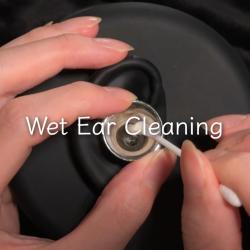 ASMR Wet Cotton Swab Ear Cleaning / No Talking. Передняя обложка. Нажмите, чтобы увеличить.
