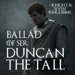 Ballad of Ser Duncan the Tall - Single. Передняя обложка. Нажмите, чтобы увеличить.