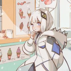 Kani's Ice Cream Stand feat. KAFU - Single. Передняя обложка. Нажмите, чтобы увеличить.