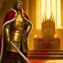 Covenant of the Lion Throne. Передняя обложка. Нажмите, чтобы увеличить.