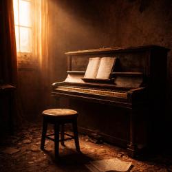 Still Here at Sunrise - Single. Передняя обложка. Нажмите, чтобы увеличить.