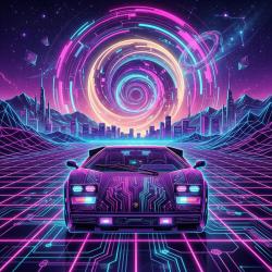 SpinGrid Original Video Game Soundtrack. Передняя обложка. Нажмите, чтобы увеличить.