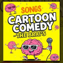 SONGS CARTOON COMEDY. Передняя обложка. Нажмите, чтобы увеличить.