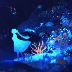 Abyss feat. HATSUNE MIKU - Single. Передняя обложка. Нажмите, чтобы увеличить.