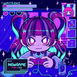 Newgame - EP. Передняя обложка. Нажмите, чтобы увеличить.