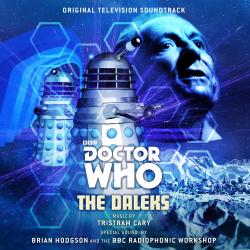 Doctor Who: The Daleks Original Television Soundtrack. Передняя обложка. Нажмите, чтобы увеличить.