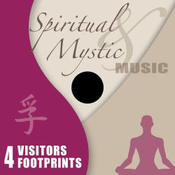 Spiritual & Mystic Music : Visitors Footprints. Передняя обложка. Нажмите, чтобы увеличить.