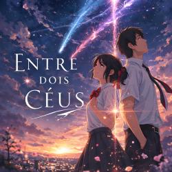 Entre Dois Céus - Single. Передняя обложка. Нажмите, чтобы увеличить.