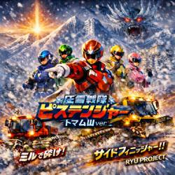 Snow Groomer Heroes Pistenger Tomamu Mountain Ver. - Single. Передняя обложка. Нажмите, чтобы увеличить.