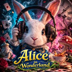 Alice in Wonderland. Передняя обложка. Нажмите, чтобы увеличить.