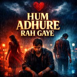 HUM ADHURE RAH GAYE - Single. Передняя обложка. Нажмите, чтобы увеличить.