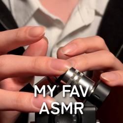 ASMR My Favorite Trigger Collection / No Talking. Передняя обложка. Нажмите, чтобы увеличить.