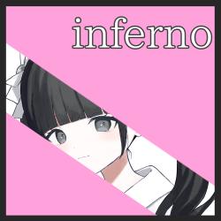 Inferno - Single. Передняя обложка. Нажмите, чтобы увеличить.