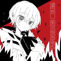 RED SIGN4L - Single. Передняя обложка. Нажмите, чтобы увеличить.