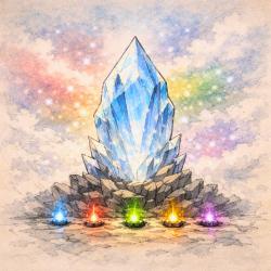 Final Fantasy I–V: LoFi Sleep Collection. Передняя обложка. Нажмите, чтобы увеличить.