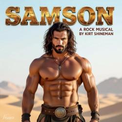 Samson A Rock Revival New Musical. Передняя обложка. Нажмите, чтобы увеличить.