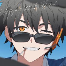 Happy and End - Single. Передняя обложка. Нажмите, чтобы увеличить.