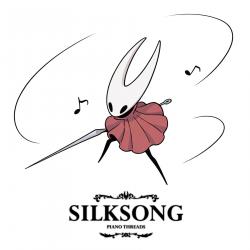 Hollow Knight: Silksong - Piano Threads - EP. Передняя обложка. Нажмите, чтобы увеличить.