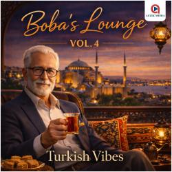Boba's Lounge, Vol. 4 Turkish Vibes. Передняя обложка. Нажмите, чтобы увеличить.