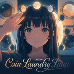 Coin Laundry Luna - EP. Передняя обложка. Нажмите, чтобы увеличить.