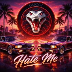 Hate Me - Single. Передняя обложка. Нажмите, чтобы увеличить.