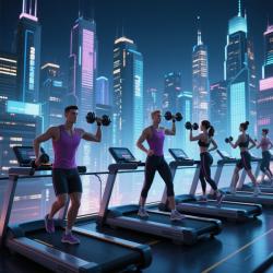 Skyline Workout - Single. Передняя обложка. Нажмите, чтобы увеличить.