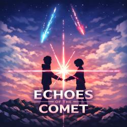 Echoes of the comet - Single. Передняя обложка. Нажмите, чтобы увеличить.