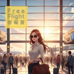 Free Flight - Single. Передняя обложка. Нажмите, чтобы увеличить.