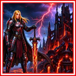 Chronicles of the Iron Knight. Передняя обложка. Нажмите, чтобы увеличить.