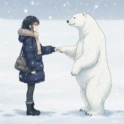 Dance of a Polar Bear feat. Miyamai Moca - Single. Передняя обложка. Нажмите, чтобы увеличить.