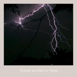 Thunder and Rain for Sleep. Передняя обложка. Нажмите, чтобы увеличить.