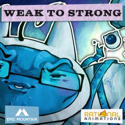 Weak to Strong - Single. Передняя обложка. Нажмите, чтобы увеличить.