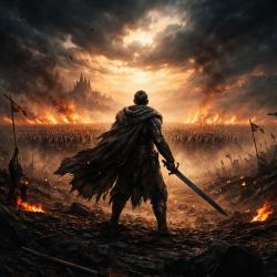 Gods Army Has Arrived - Single. Передняя обложка. Нажмите, чтобы увеличить.