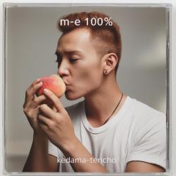 M-E100% - Single. Передняя обложка. Нажмите, чтобы увеличить.