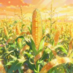 Memuro's Corn Is - Single. Передняя обложка. Нажмите, чтобы увеличить.
