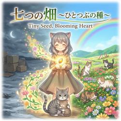 Tiny Seed, Blooming Heart - Single. Передняя обложка. Нажмите, чтобы увеличить.