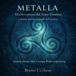 Metalla Colonna sonora originale del romanzo. Передняя обложка. Нажмите, чтобы увеличить.