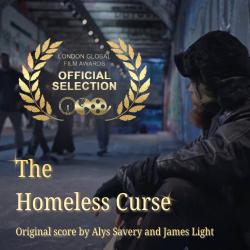 The Homeless Curse Original Motion Picture Soundtrack - EP. Передняя обложка. Нажмите, чтобы увеличить.
