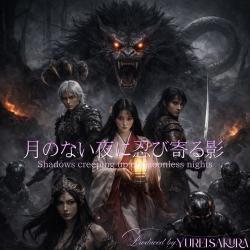 Shadows Creeping Up On Moonless Nights - Single. Передняя обложка. Нажмите, чтобы увеличить.
