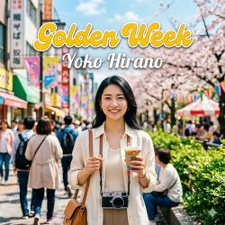 Golden Week - Single. Передняя обложка. Нажмите, чтобы увеличить.