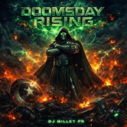 RisingDr Doom - Single. Передняя обложка. Нажмите, чтобы увеличить.