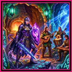 Echoes of the Iron Hearth Celtic Fantasy Music. Передняя обложка. Нажмите, чтобы увеличить.