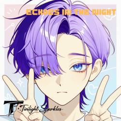 Echoes in the Night - Single. Передняя обложка. Нажмите, чтобы увеличить.