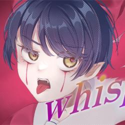 Whisper feat. HATSUNE MIKU - Single. Передняя обложка. Нажмите, чтобы увеличить.