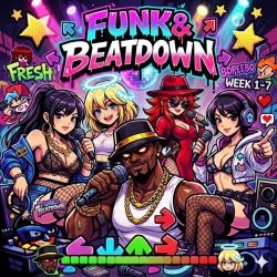 Funk & Beatdown Original Video Game Soundtrack. Передняя обложка. Нажмите, чтобы увеличить.